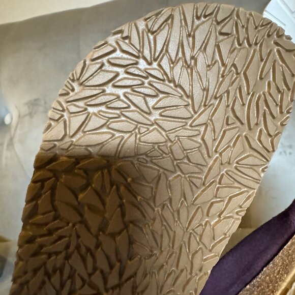 Stegmann Suede Clogs Burgundy Purple Comfort Slip-On – Women’s 7 - Picture 4 of 5